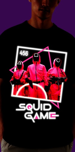 Мужская футболка"SQUID GAME" фото 2
