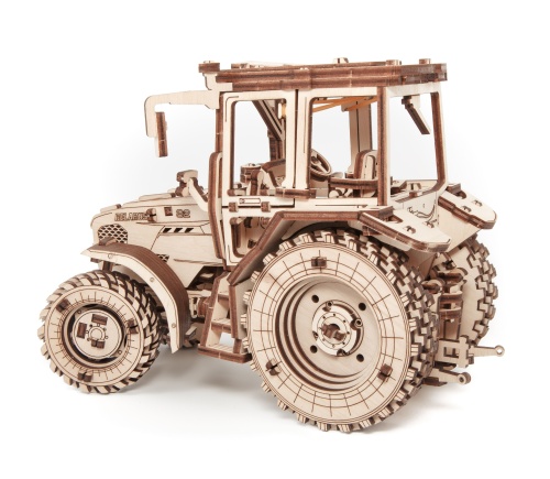 Сборная модель деревянная 3D EWA Трактор Беларус 82 фото 7