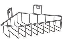 RUS-385065-1 Полка для ванной 1- ярусная, угловая, Rosenberg