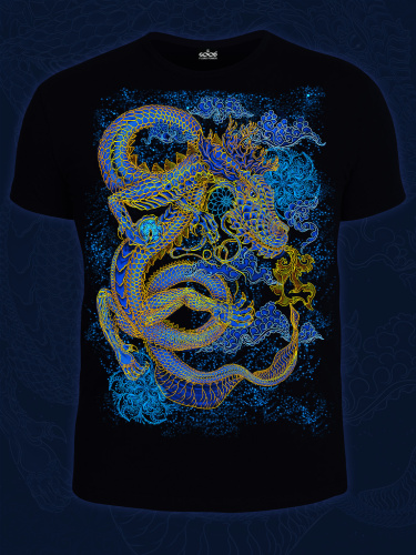 Мужская футболка"Dragon" фото 3