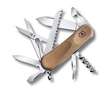 Нож Victorinox EvoWood 17, 85 мм, 13 функций, дерево, 2.3911.63