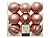 Набор пластиковых шаров МОЛЬТЕ ТРАМЕ, нежно-розовый, 8 см (упаковка 18 шт.), Kaemingk (Decoris)