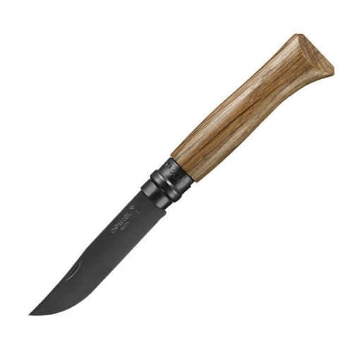 Нож Opinel №08 Black Oak, коричневый