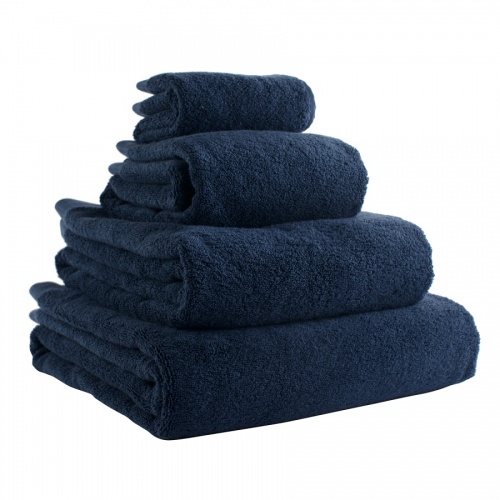 Полотенце для лица темно-синего цвета essential 30х50 фото 11