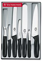 Набор Victorinox кухонный Standart, 7 предметов, черный, подар.коробка