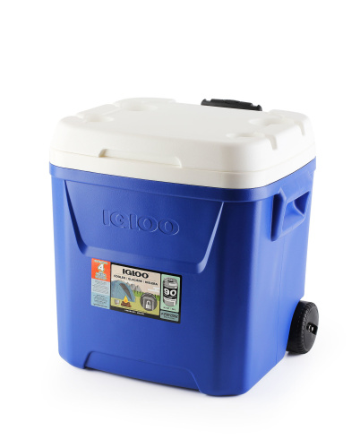 Изотермический контейнер (термобокс) Igloo Laguna 60 QT Roller (57 л.), синий