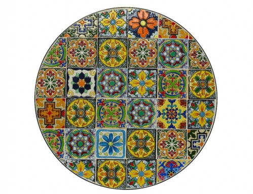 Садовый столик "Андалусия", металл, мозаика, 51х30 см, Kaemingk фото 2
