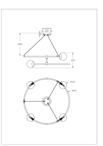 Подвесной светильник Balance фото 3