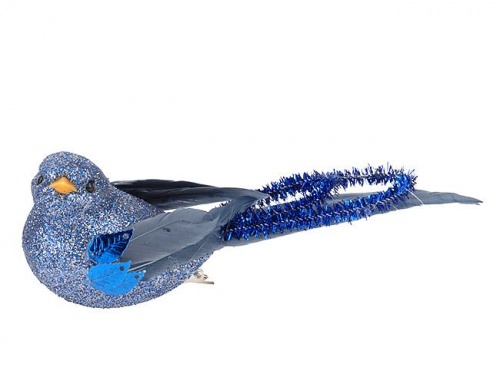 Набор украшений "Прелестные пташки", на клипсе, перо, 14 см, 2 штуки, Koopman International