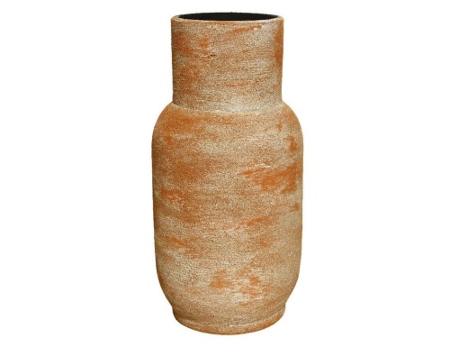 Керамическая ваза ПЕНТОЛА ГРОССА, ручной работы, светло-терракотовая, 45 см, Kaemingk