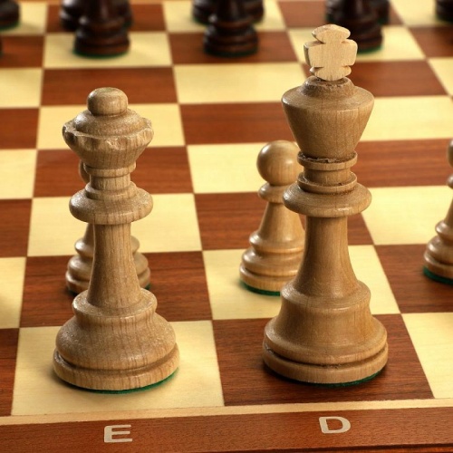 Шахматы "Торнамент 4", шахматная доска в коробке, Wegiel фото 2