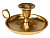 Подсвечник БИКЬЕРЕ - Римская Коллекция, на 1 свечу, золотой, 6 см, Koopman International