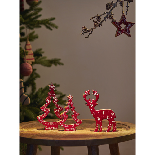 Декор новогодний reindeer cupid из коллекции new year essential, 18 см фото 8