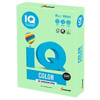 Бумага цветная для принтера IQ Сolor А4, 80 г/м2, 500 листов, зеленая, MG28