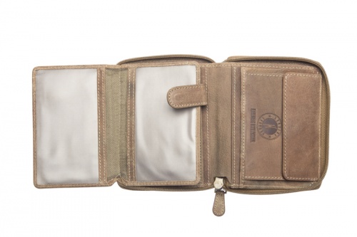Бумажник Klondike Dylan, коричневый, 10,5x13,5 см фото 5