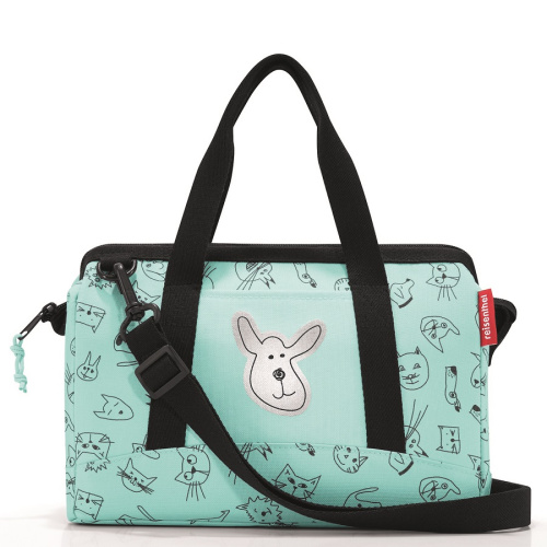 Сумка детская Allrounder XS cats and dogs mint фото 6