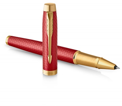Parker IM Premium - Red GT, ручка-роллер, F фото 3