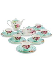 Чайный сервиз "Тоскана" (Toscana Pavone) из 22 предметов, на 6 персон, артикул JK-186