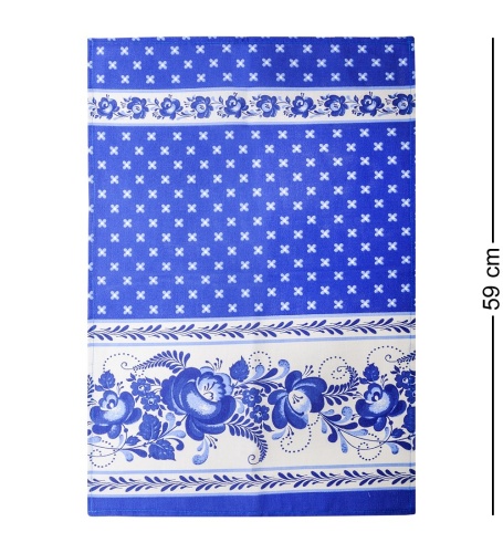 ТК-228 Набор 5 пр. «Фартук, прихватки, полотенце» (синий) фото 10