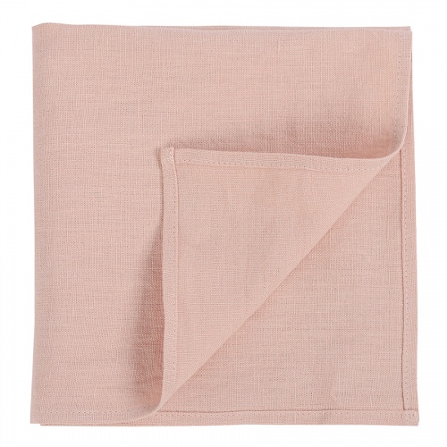 Салфетка сервировочная салфетка из умягченного льна розово-пудрового цвета из коллекции essential фото 2
