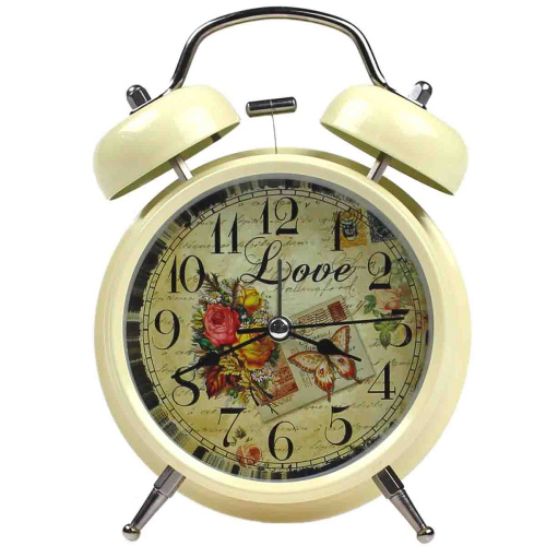 Часы-будильник "Love" 12*6*7 см