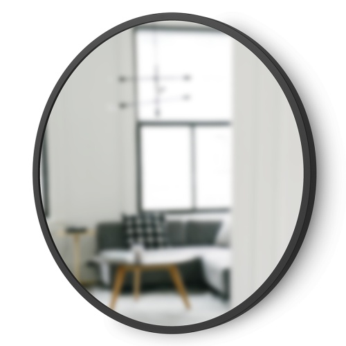 Зеркало hub, D45 см, черное фото 3
