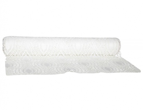 Ткань для декорирования "Снежное кружево", белая, 40х200 см, BILLIET