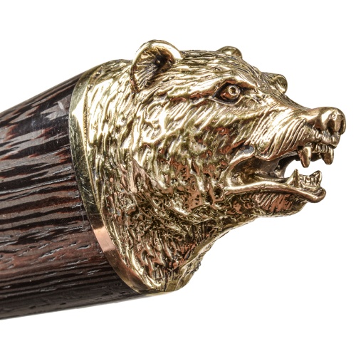 Деревянный щит для шампуров "Медведь" с шампурами "Большие звери" фото 15
