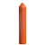 Свеча декоративная оранжевого цвета из коллекции edge, 25,5см