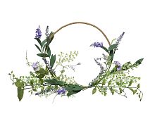 Настенный декор РОМАНТИКА ВЕСНЫ, пластик, 30 см, Kaemingk