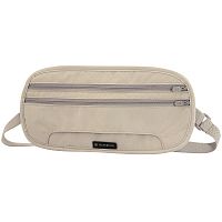 Портмоне на пояс Victorinox Deluxe с защитой от сканирования RFID, бежевое, 29x1x14 см