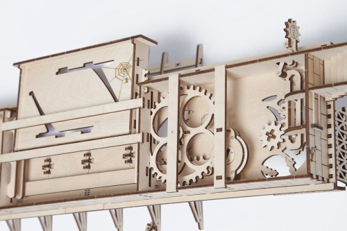 Конструктор 3D-пазл Ugears - Перрон фото 8