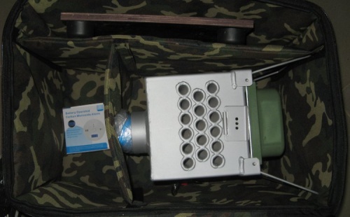 Теплообменник в палатку Сибтермо СТ-2,3 + горелка, сумка, подставка, датчик угарного газа. К-т 04 фото 2