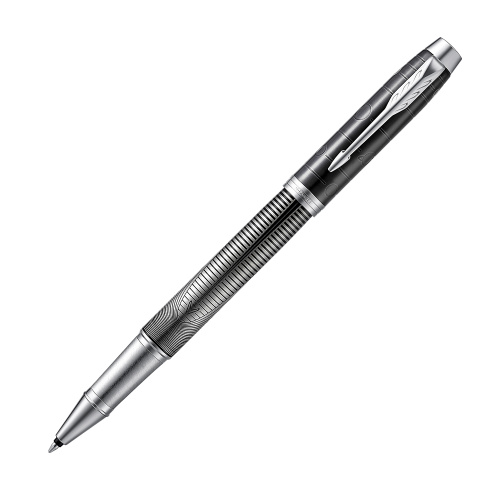 Parker IM SE - Metallic Pursuit RB, ручка-роллер, F, BLK