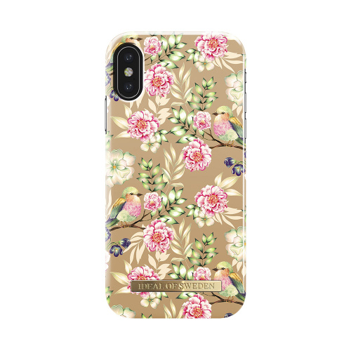 Чехол для iPhone X/XS iDeal, "Champagne Birds"