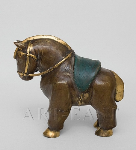 24-072 Фигура "Лошадь" бронза (о.Бали) фото 2