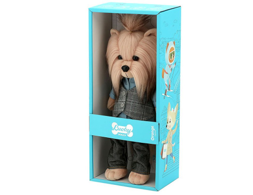 Мягкая игрушка LUCKY ANDY: "Хипстер", 25 см, ORANGE TOYS фото 2