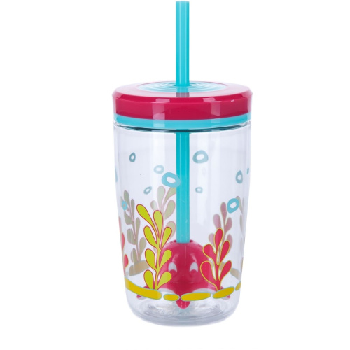 Стакан детский для воды с трубочкой Contigo Floating Straw Tumbler