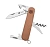 Нож перочинный Stinger, 90 мм, 10 функций, древесина сапеле