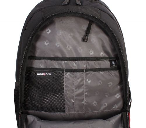Рюкзак Swissgear 15", черный/красный, 34х18x47 см, 29 л фото 4