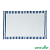 Стенка для садового тента Green Glade 1,95х2,95м полиэстер с москитной сеткой синяя