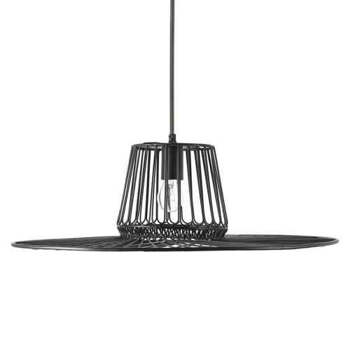 Светильник подвесной vinger, D60,5х18 см, черный фото 5