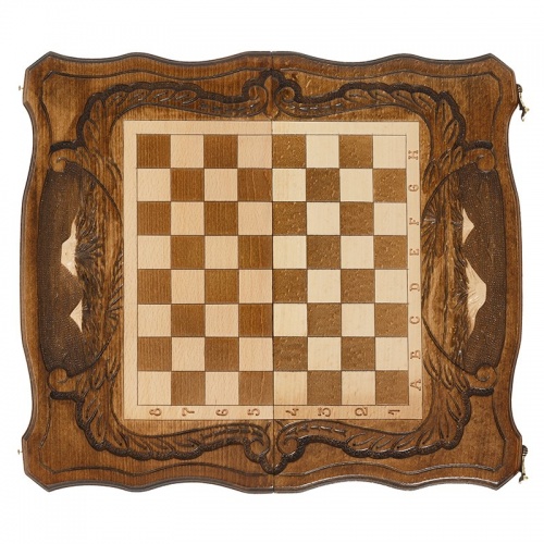 Шахматы + Нарды резные c Араратом 40, Haleyan фото 2