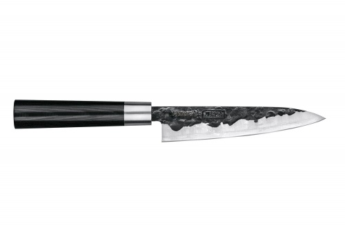 Набор: нож Samura универсальный Blacksmith, 16,2 см, гвоздичное масло, салфетка фото 5