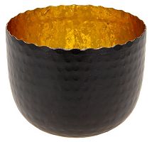 Подсвечник ЧАША, металл, 10 см, Koopman International