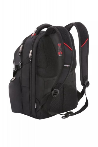 Рюкзак Swissgear Scansmart 15", чёрный/красный, 34x22x46 см, 34 л фото 7