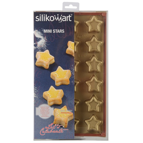Форма для приготовления пирожных stars силиконовая фото 2