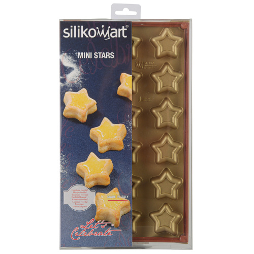Форма для приготовления пирожных stars силиконовая фото 3