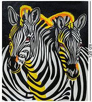 ART-500 Картина "Радужные зебры"