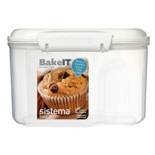 Контейнер SISTEMA BAKE-IT 1,56 литра, из пластика фото 2